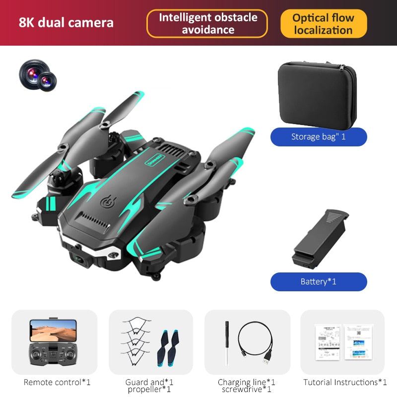 g6pro drone 8k profissional hd fotografia aérea câmera dupla evitar obstáculos 5000m